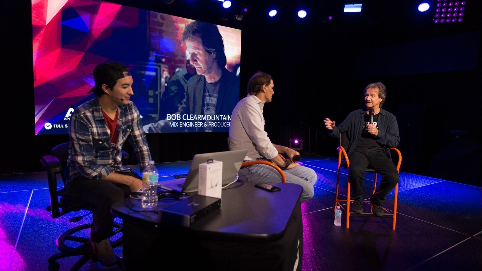 Legendary Engineer and Audio Mixer Bob Clearmountain Visits Campus - Hero image
