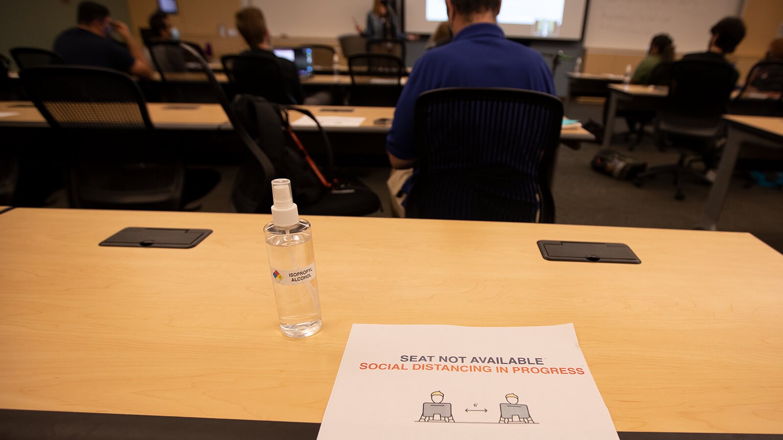 COVID Response: Business Program On-Campus Experiences - Hero image