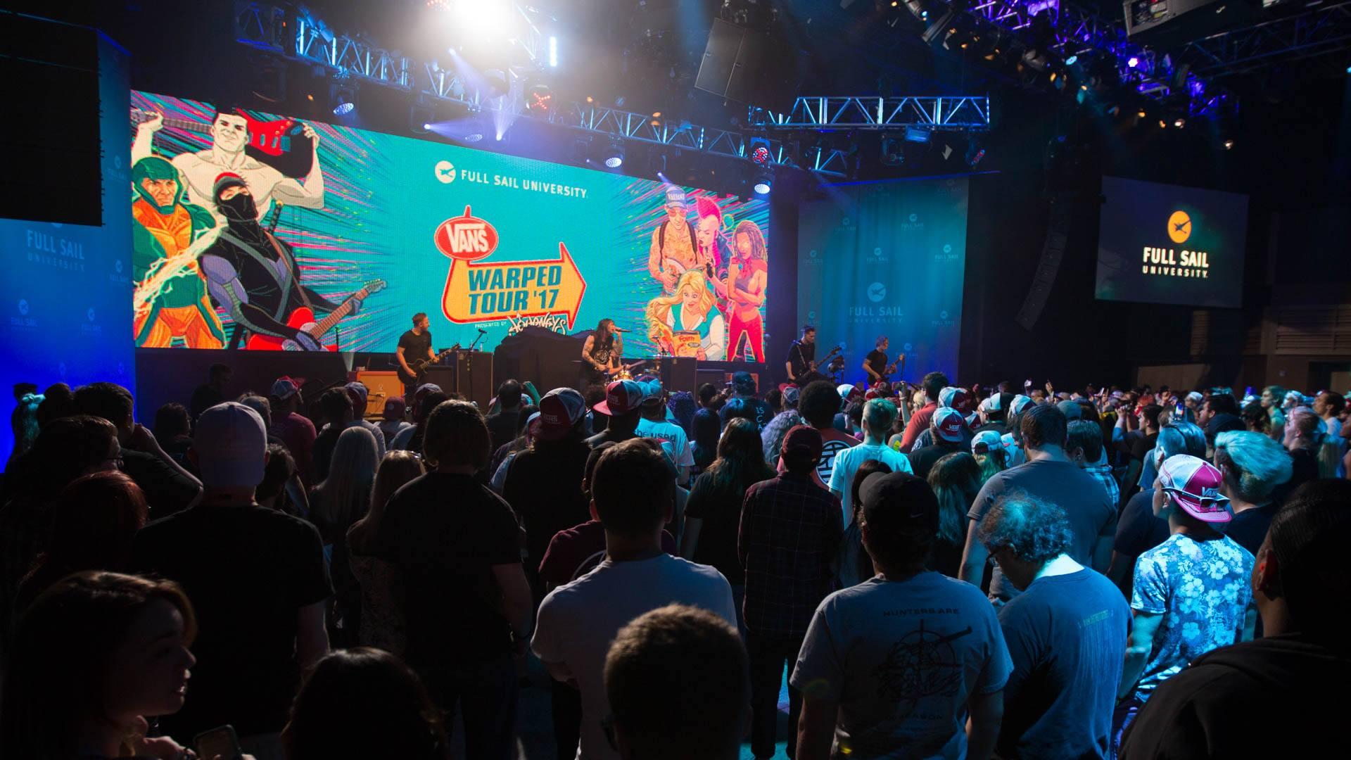 Full Sail’s Campus Hosts a Wide Variety of Guests From the World of Entertainment - Hero image
