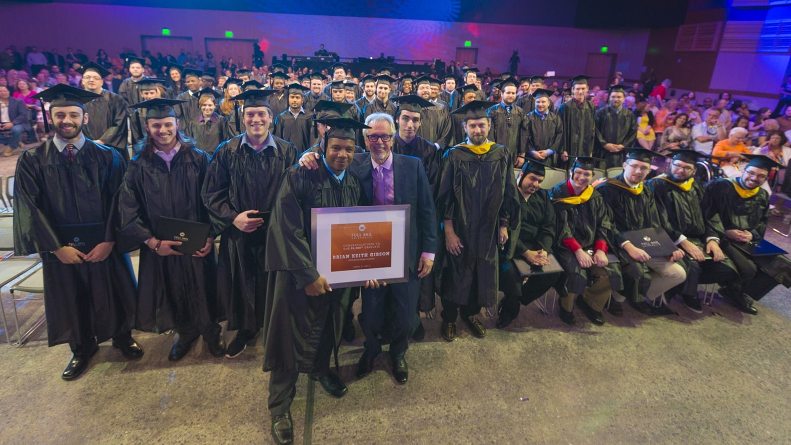 Full Sail Celebrates 50,000th Graduate - Hero image