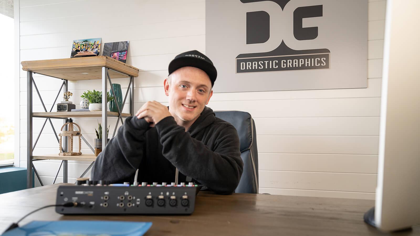 Graphic Design Grad Marty O'Neill on Designing and Producing Hollywood's Biggest Podcasters - Hero image