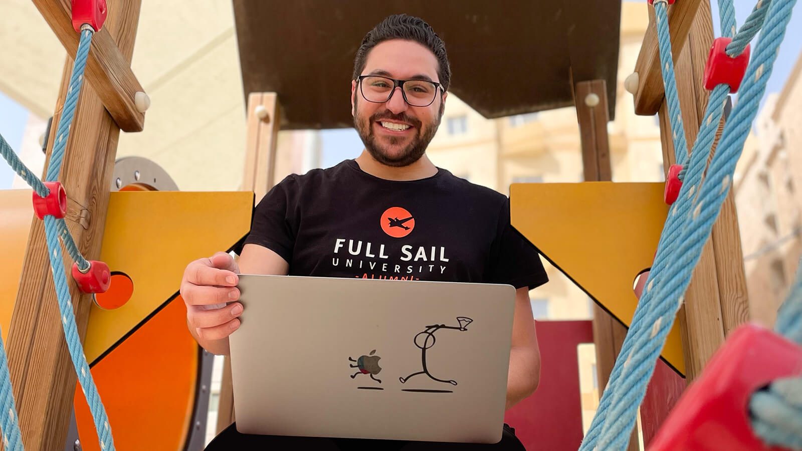 Graphic Design Grad's Portfolio Leads to Art Director Role in Kuwait - Hero image