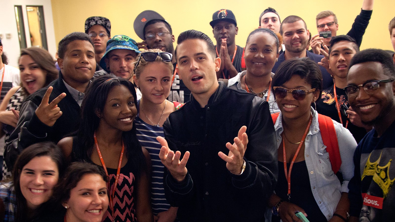 Rapper/Producer G-Eazy Inspires Students During Campus Visit - Hero image