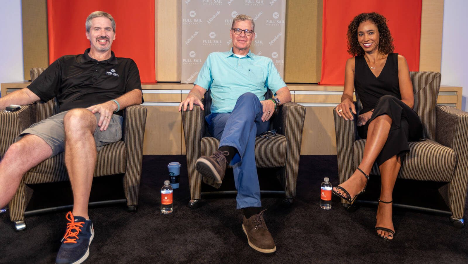 Recap: Dan Patrick and Sage Steele Host Exclusive Q&A on Full Sail’s Campus - Hero image