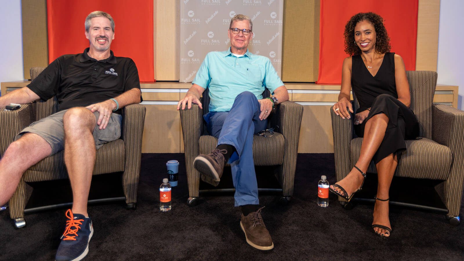 Recap: Dan Patrick and Sage Steele Host Exclusive Q&A on Full Sail’s Campus - Hero image 