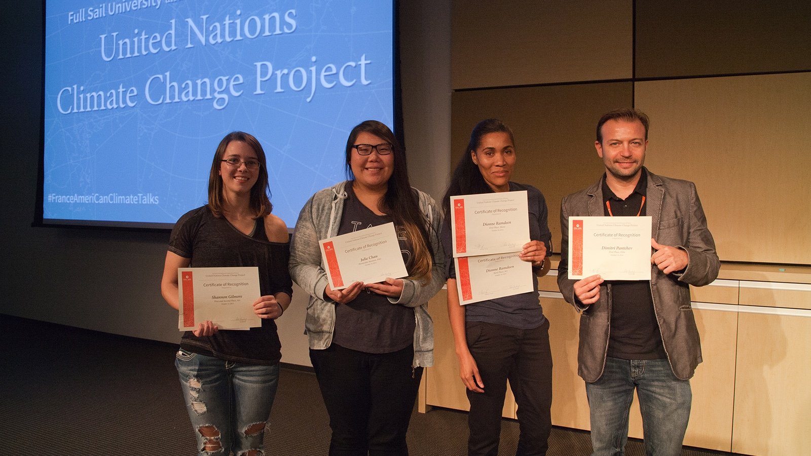 Students Honored for Contributions to UN Climate Change Project - Hero image 