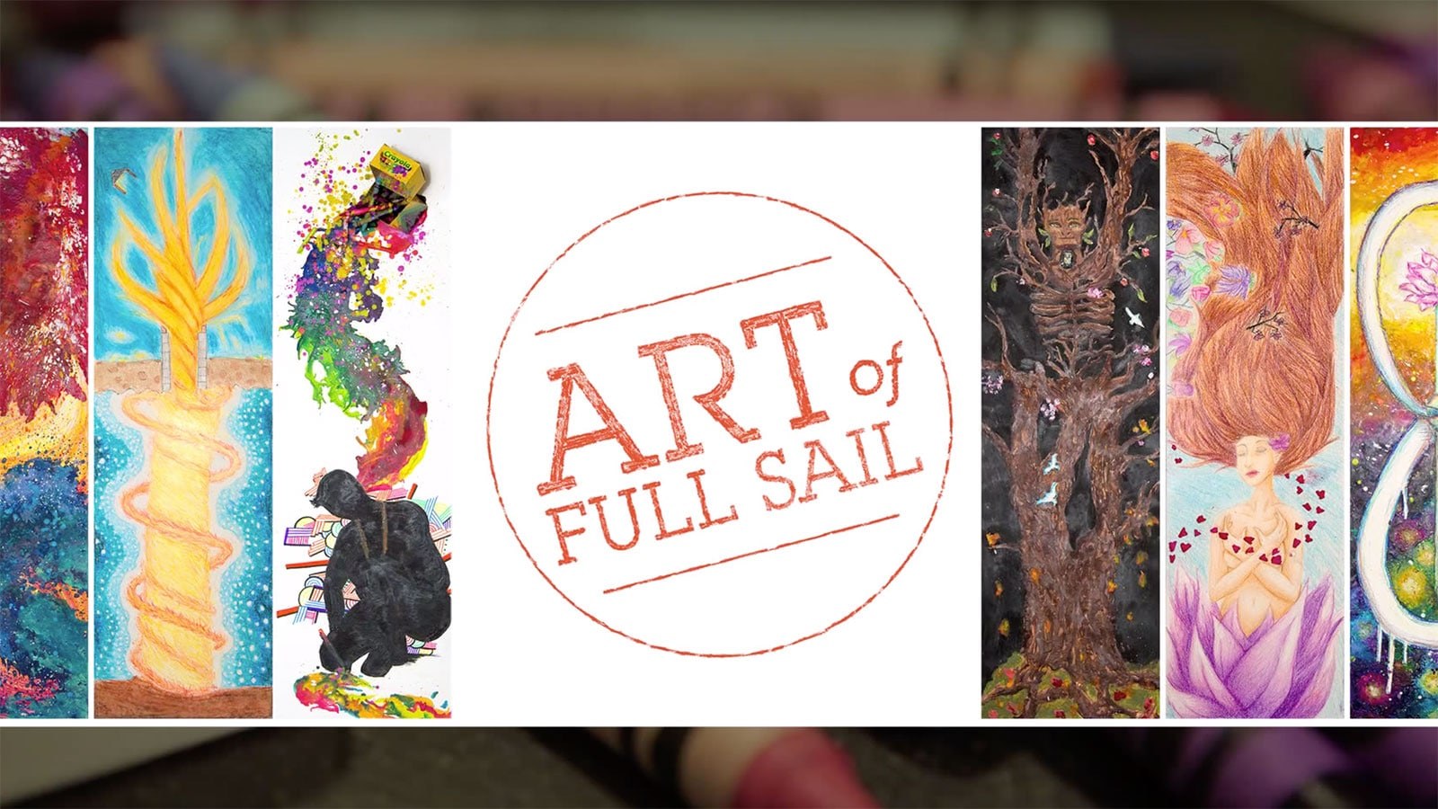 Students Use Crayola Crayons on New Full Sail Art Project [Video] - Hero image 
