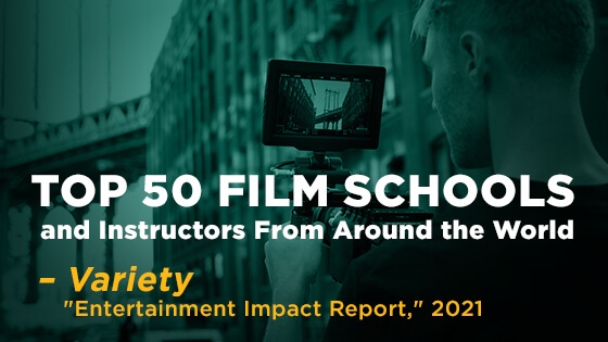 Full Sail Film program named on Variety's Top 50 Film Schools and Instructors from Around the World