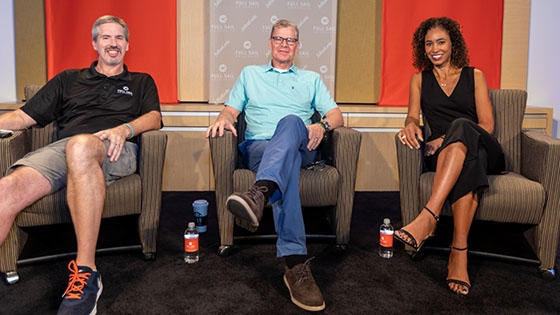 Featured story thumb - Recap Dan Patrick And Sage Steele Host Exclusive Q And A On Full Sails Campus Mob