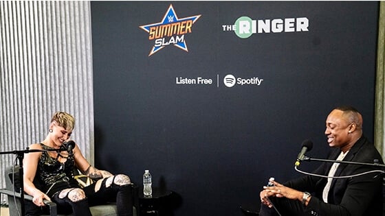 Sportscasting Grad's WWE Podcast Featured on Spotify's Ringer Podcast Network - Story image