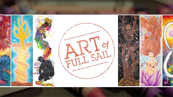 Featured story thumb - Students Use Crayola Crayons On New Full Sail Art Project Video Mob