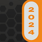 A graphic with the words 2024 Billboard Top Music Business Schools in an orange box on a black background.