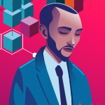 A colorful illustration of a guitarist and a business professional with the text “Top Music Business Schools 2025 – ‘Billboard’ magazine.”