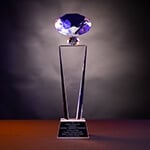 Full Sail's LEAD Award trophy for the Innovation & Entrepreneurship master's program
