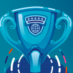 A stylized digital illustration of a focused gamer wearing a headset and playing a game with a controller while sitting in a gaming chair.