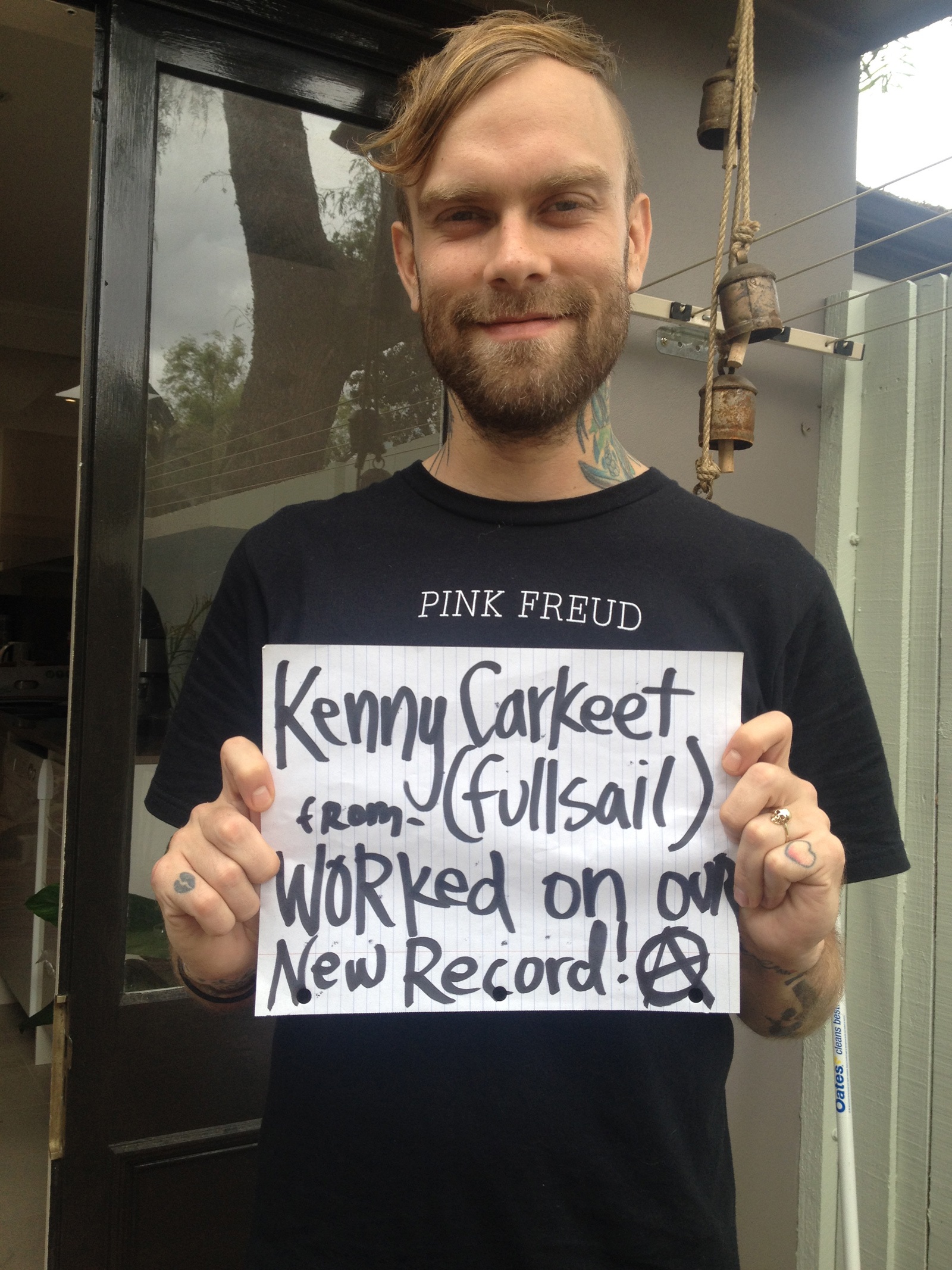 Featured image - Grad Kenny Carkeet Works On Latest Album From The Used Out Today Inline