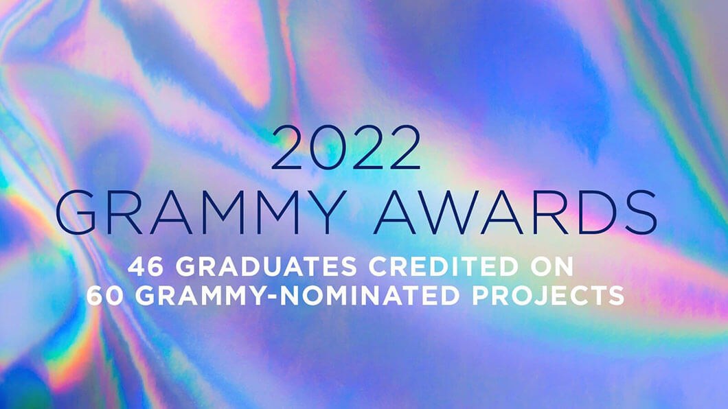 Blog Hilight - 45+ Grads Credited on Grammy-Nominated Projects
