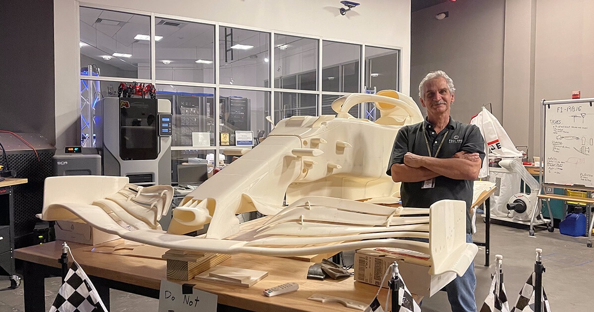 Building a Formula 1 Race Car Simulator on Full Sail’s Campus