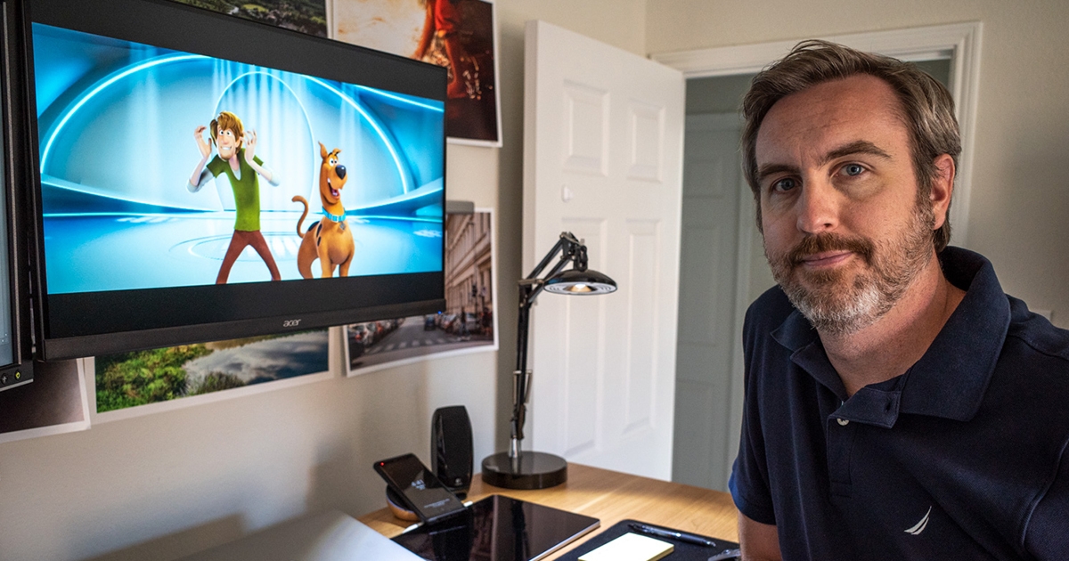 Computer Animation Graduate at Reel FX Finishes 'SCOOB!' Remotely Computer Animation Graduate at Reel FX Finishes 'SCOOB!' Remotely