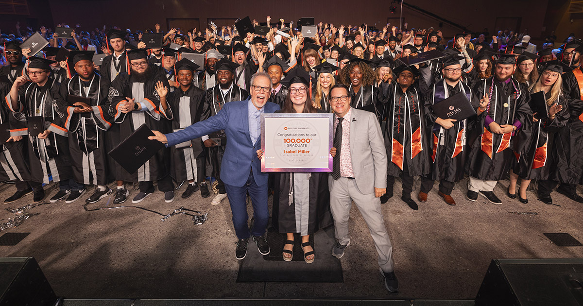 Full Sail Celebrates 100,000th Graduate